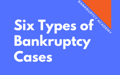 BK 103: Six Types of Bankruptcy Cases