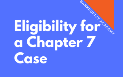 BK 106: Chapter 7 Eligibility