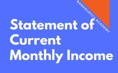 BK 124: Statement of Your Current Monthly Income