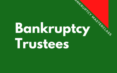 MK 109: Bankruptcy Trustees