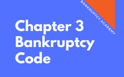 BK 127: Chapter 3 of the Bankruptcy Code