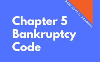BK 128: Chapter 5 of the Bankruptcy Code
